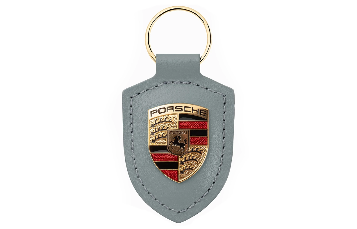 Porsche Crest Key Chain - Shade Green (911 Dakar) : Suncoast